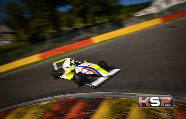 F4 France – Spa: Arthur Rougier, le plus rapide dans les Ardennes belges