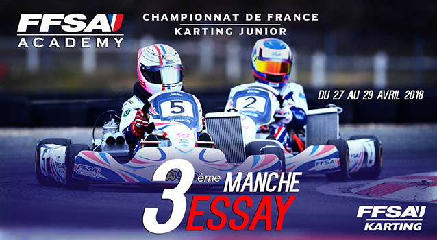 Championnat de France Junior : 3e rendez-vous clé à Essay