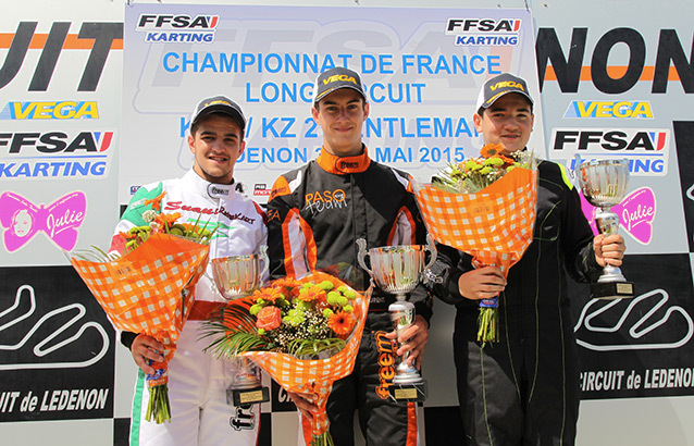 KZ2 Long Circuit Lédenon: Laurent réitère en finale