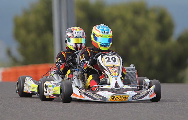 Savard & Savard en préfinale KZ2 Gentleman