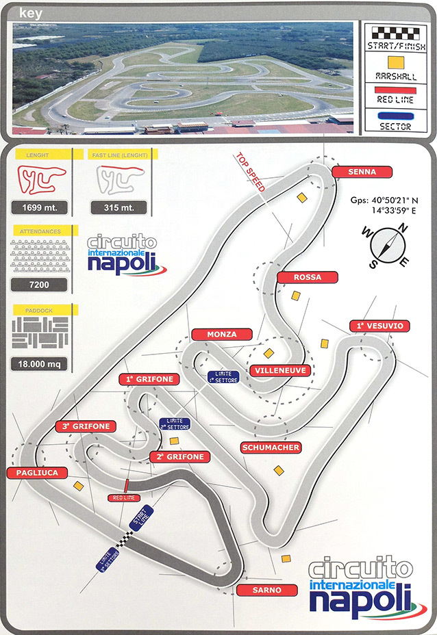 Davantage d’infos sur le circuit de Sarno