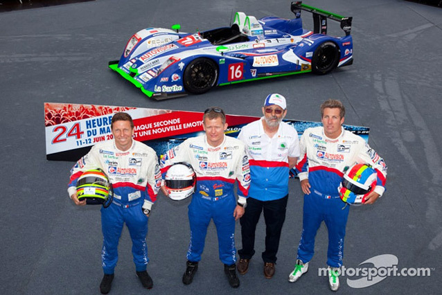 Sodi aux 24h du Mans 2011 avec Emmanuel Collard