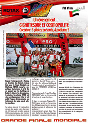 Finale Mondiale Rotax : Uma Primeira !