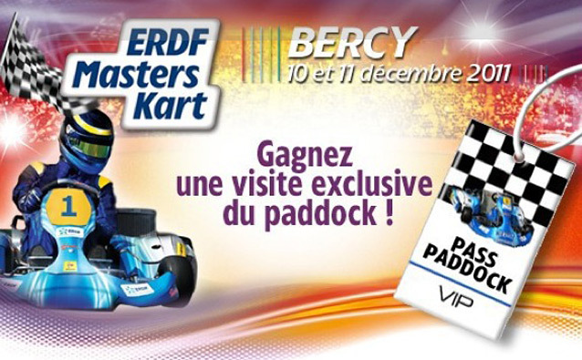 Grand Jeu Concours ERDF Masters Kart sur Facebook