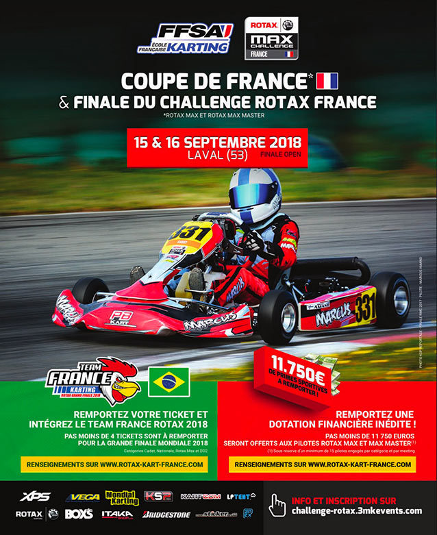 Coupe de France Rotax – Laval 15 et 16 septembre