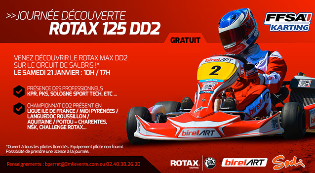 Le DD2, un kart hautes performances à tester gratuitement à Salbris