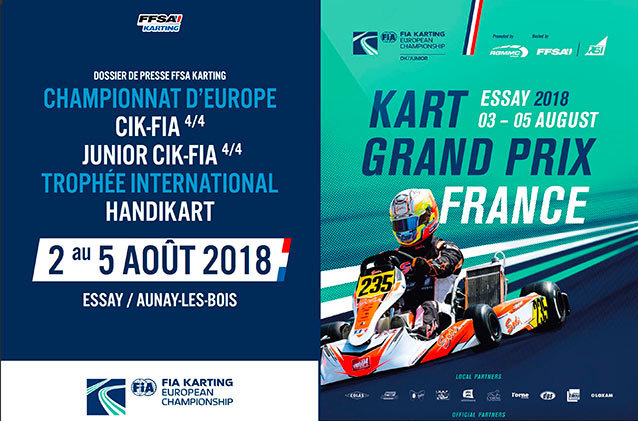 Dossier de présentation meeting CIK-FIA Aunay les Bois / Essay