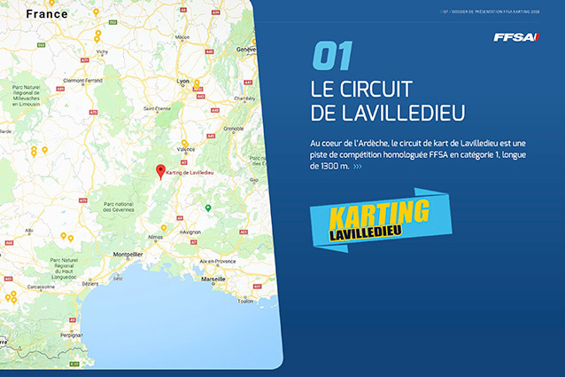 Dossier de présentation FFSA Karting Lavilledieu