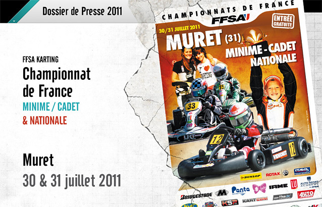 Dossier de Presse : FFSA Karting – Minime/Cadet & Nationale – Muret