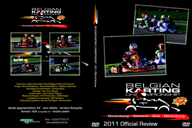 DVD officiel Championnat de Belgique 2011