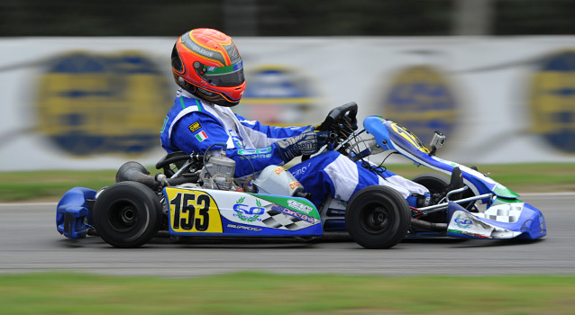 New Zealander Daniel Bray, the surprising leader in KZ2