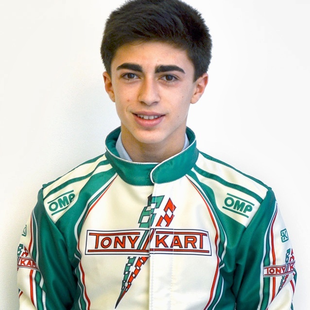 David Vidales rejoint le Tony Kart Racing Team