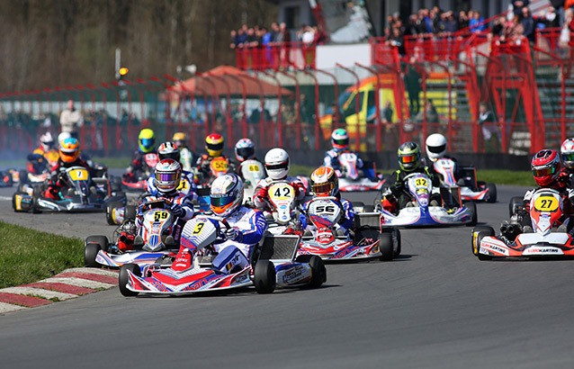 Un envol prometteur pour la Belgian ASAF Karting Series