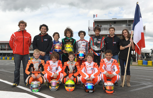 Boccolacci, 3ème après la 1ère manche du Championnat d’Europe KF3