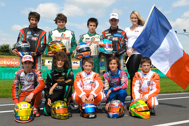 Equipe de France FFSA Karting et Programme 10-15 à PFI