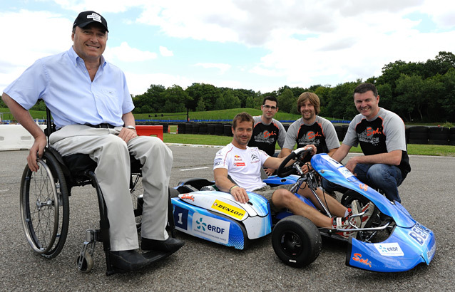 Loeb annoncé aux ERDF Masters Kart de Bercy 2011