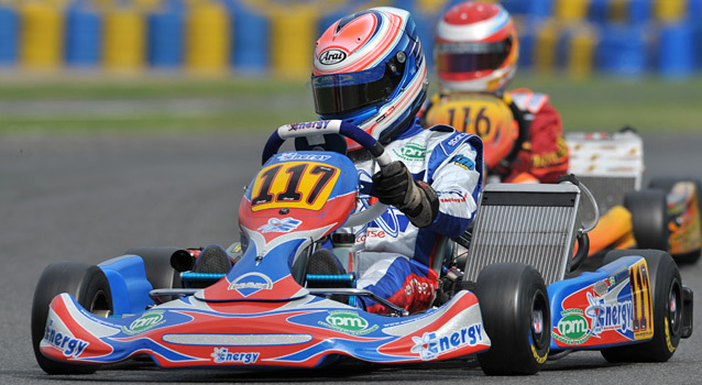 Grenhagen crée la sensation en KF3