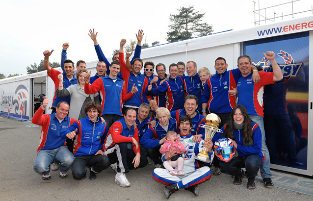 Energy Corse Champion WSK 2010 avec Paolo De Conto