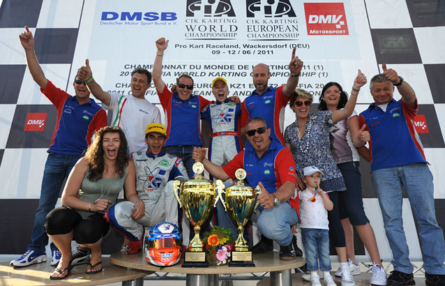 European KZ1 title for De Conto and Energy