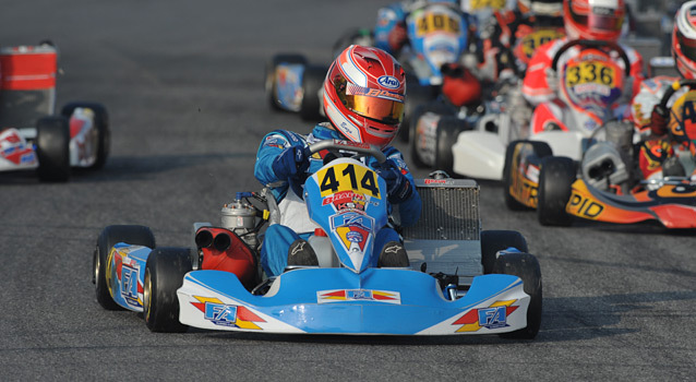 Enzo Guibbert chez Braun en FA Kart