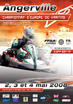 Championnat d’Europe à Angerville