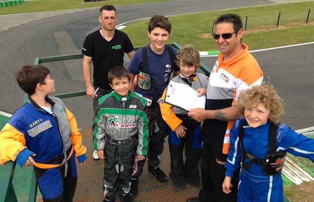 Evaluation de mi-saison pour la Driver Kart Academy