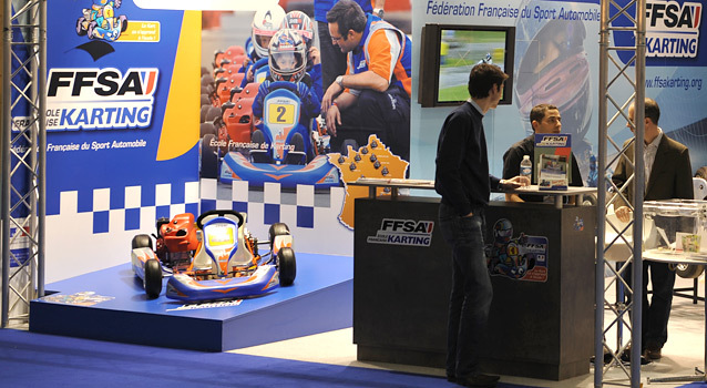 Succès incontestable pour les Ecoles Françaises de Karting à  KIDEXPO