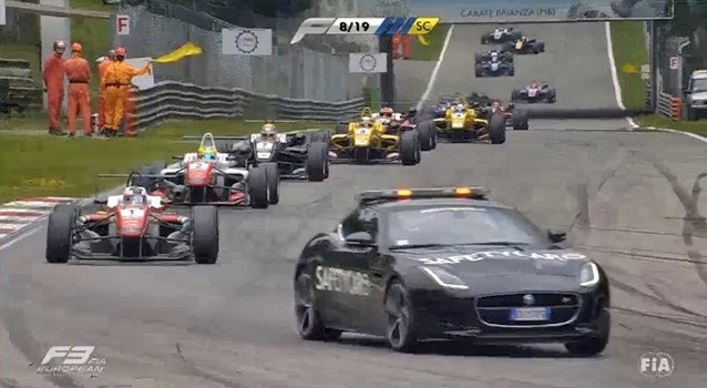 F3 Monza 2015: Course 3 stoppée au drapeau rouge