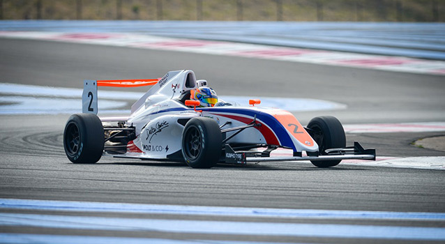 F4 France: Hugo Chevalier, en pole au Castellet !