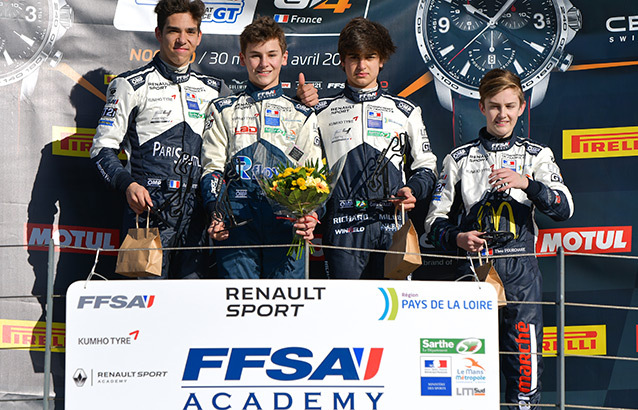 De Wilde and Leclerc are the opening winners of 2018 F4