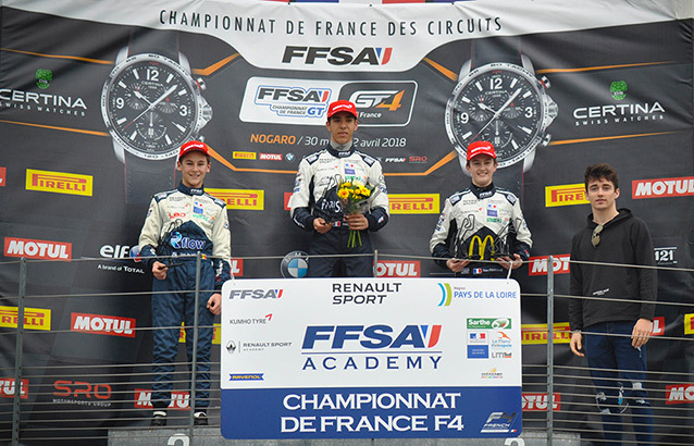 F4 Nogaro : Adam Eteki, troisième vainqueur d’un championnat très relevé