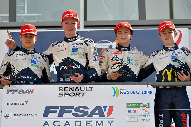 F4 Academy Spa: White wins his duel against Collet