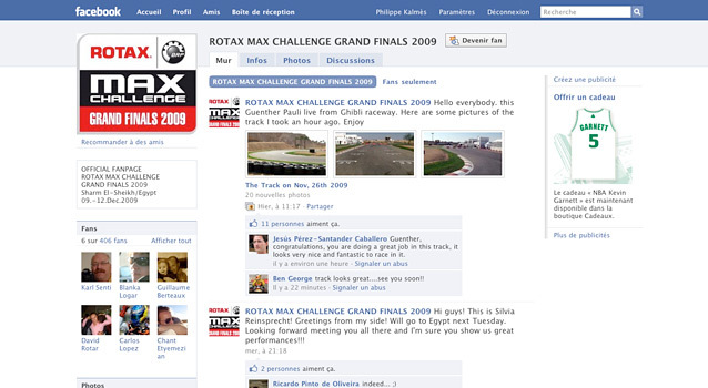 The GRAND FINALS ROTAX sur Facebook