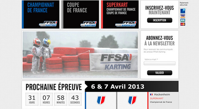 Nouveautés FFSA Karting 2013