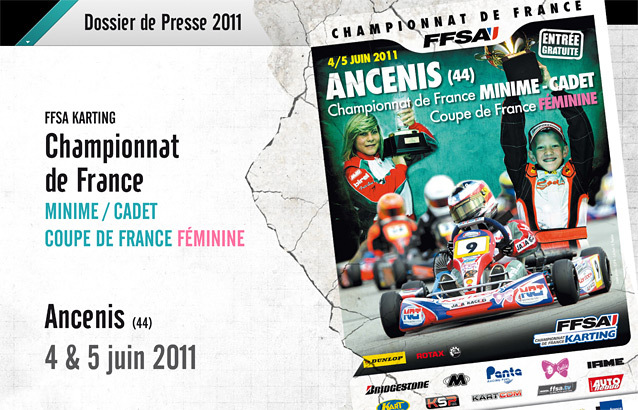 Dossier de Presse : FFSA Karting – Minime/Cadet & Féminine – Ancenis