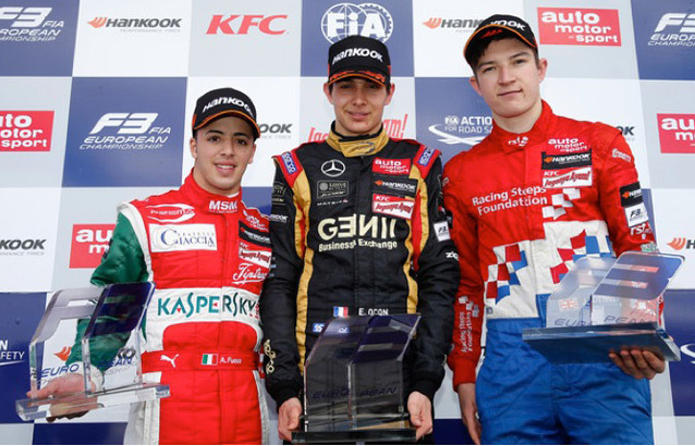 F3 Europe: premières victoires pour Blomqvist et Ocon