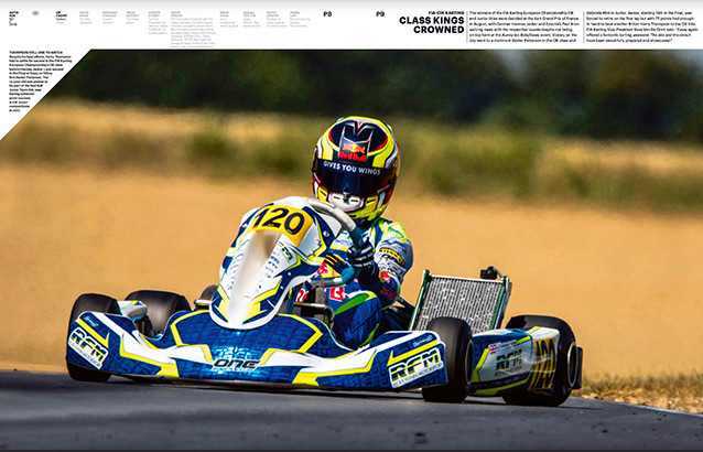 Le Karting à la une du magazine de la FIA – Auto#24