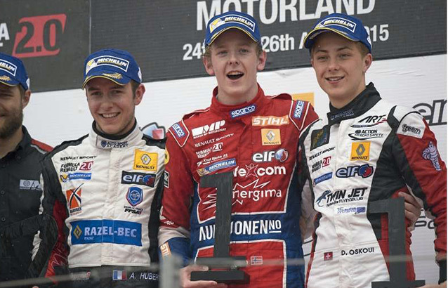 Eurocup Formula Renault 2.0 – Race 3 Dennis Olsen wins in the rain at Motorland