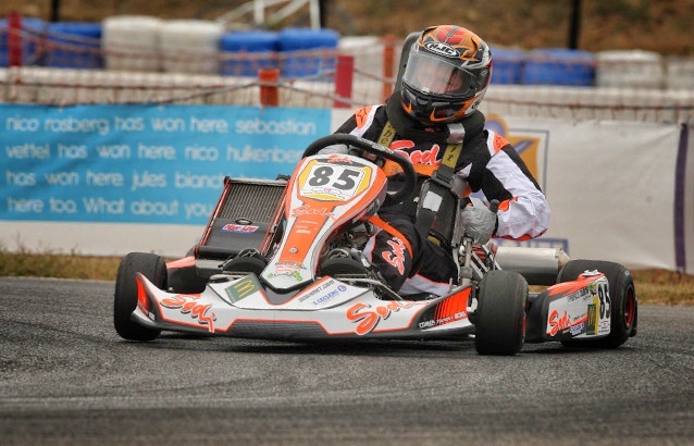 Fabrice Dubois vainqueur de la catégorie H4 au Championnat de France Handikart