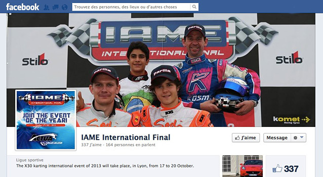 IAME Lyon: Suivez la page Facebook