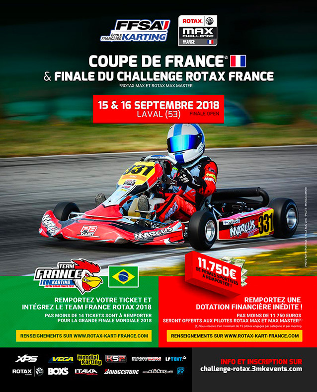 Inscriptions à la Finale Rotax France jusqu’au 2 septembre avant minuit