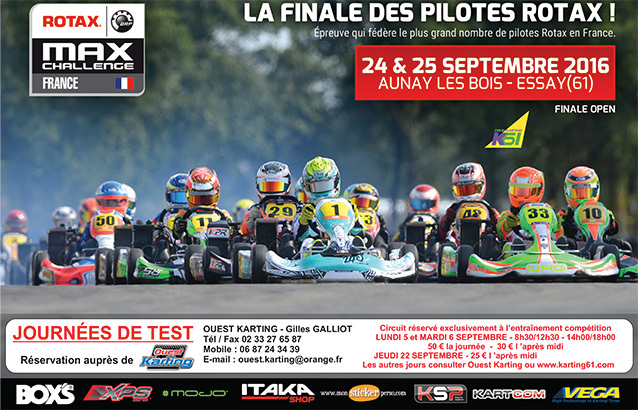 Journées d’entrainement à Essay avant la Finale du Challenge Rotax France