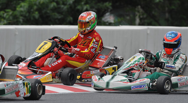 Suzuka: préfinale agitée en KF1