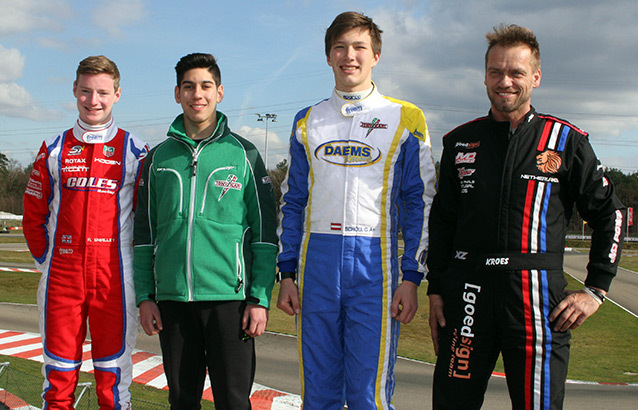 Premières pole positions à Genk pour le Rotax Euro Challenge 2016