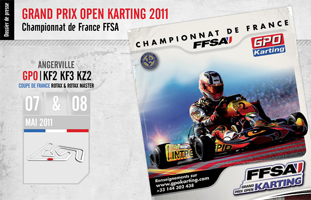 GPO Karting 2011 – Angerville – DOSSIER DE PRESSE