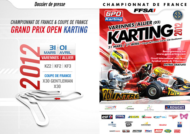 GPO Karting 2012 – Varennes-sur-Allier – Dossier de Presse