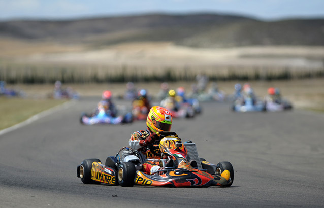 KF3 title for Great Britain with Russell