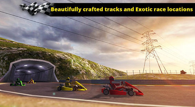 Go Karts, un vrai jeu de karting, gratuit sur IOS