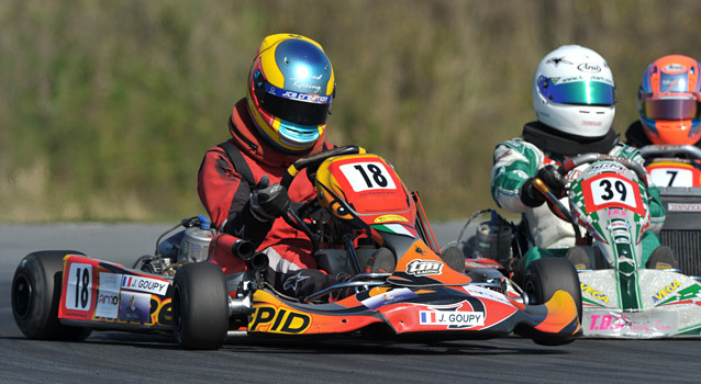 Troféu de França KZ 125 em Ostricourt