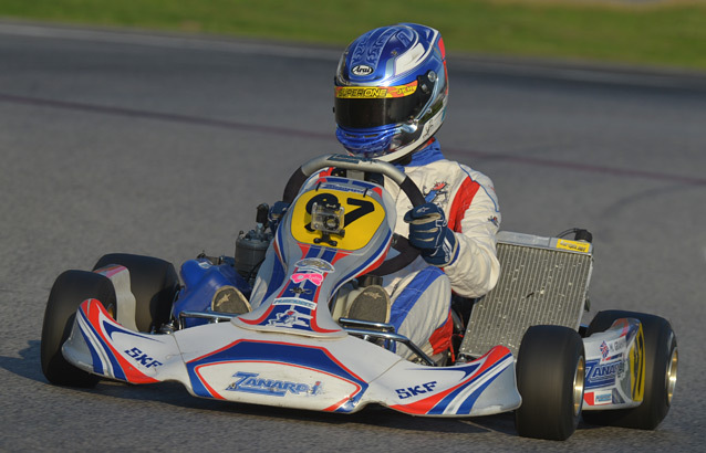 Graham en pole des chronos M18 à Sarno